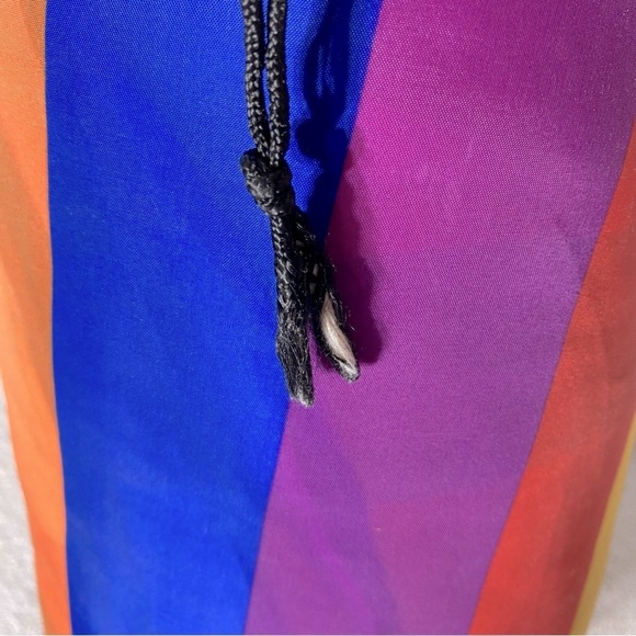 Vintage Rainbow Striped Sleeping Bag - Picture 5 of 14